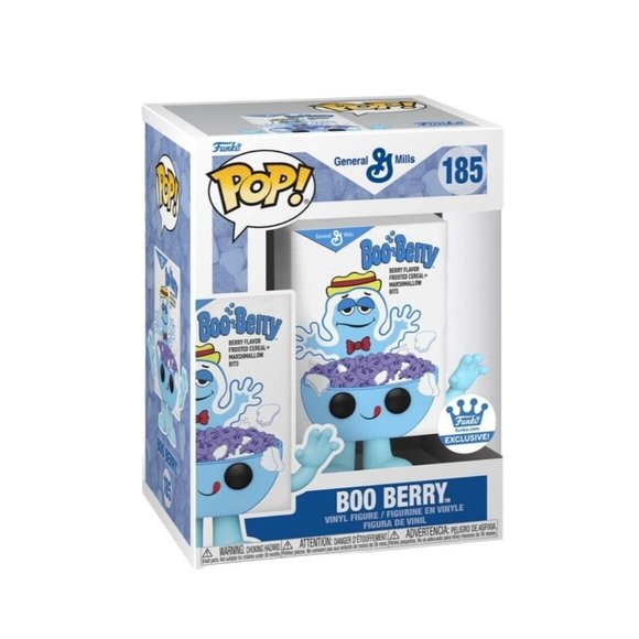 Funko POP! - General Mills - Boo Berry Cereal #185 - Picture 1 of 6
